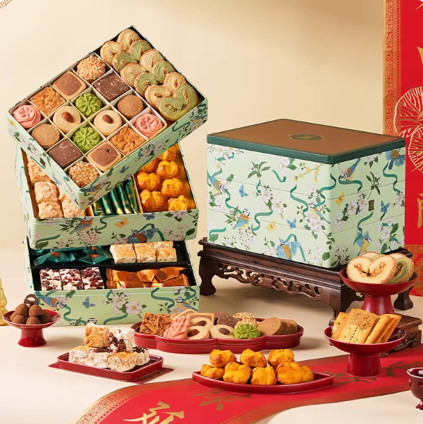 繁花似锦·三层国风食盒